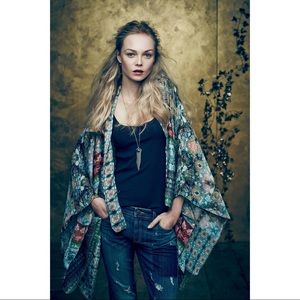 KAS NEW YORK Bahia Kimono Cardigan